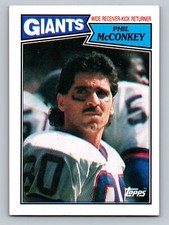 1987 Topps #16 Phil McConkey   New York Giants