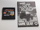 Super Off Road Sega Game Gear with manual authentic
