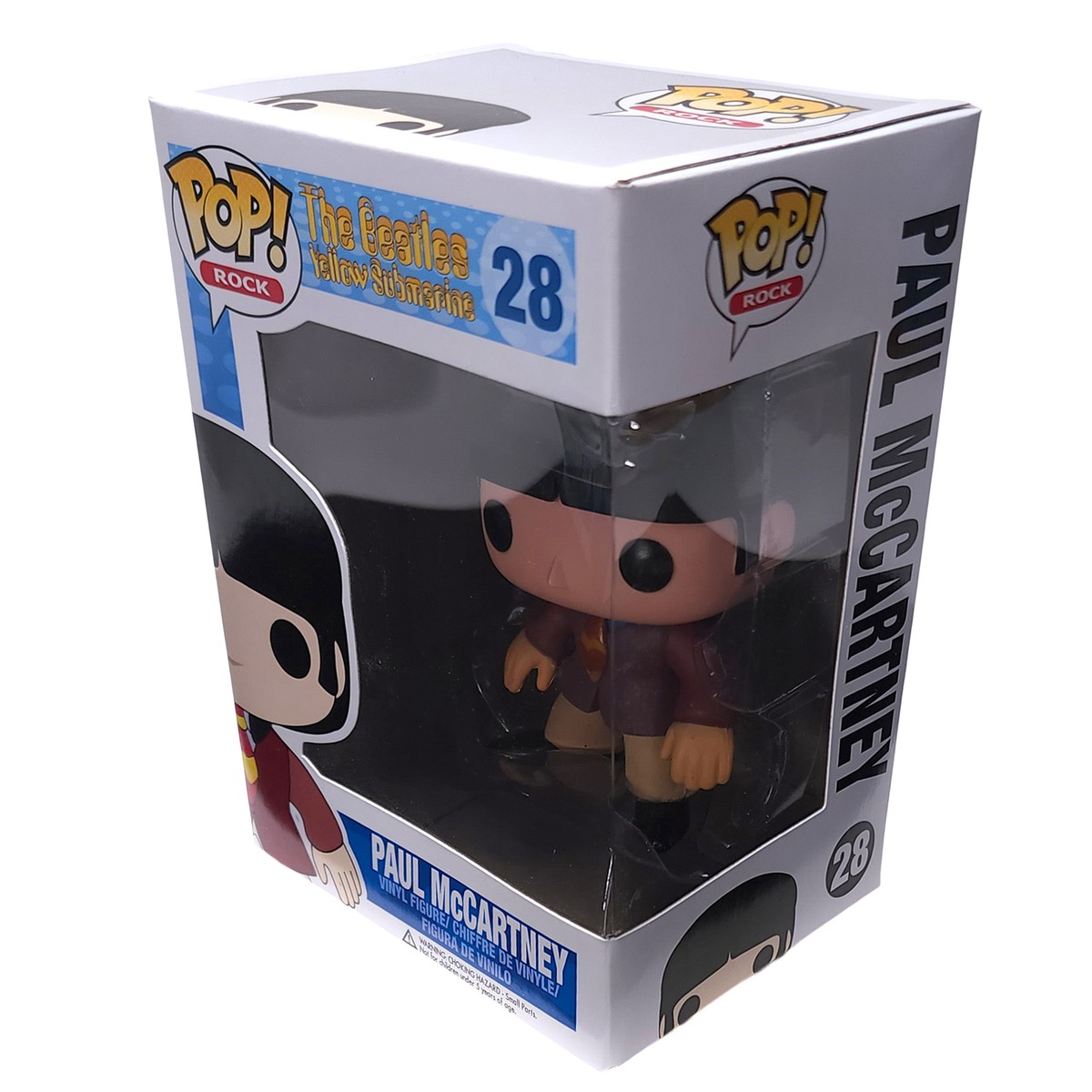 Rare Beatles Collectibles 2012 Funko Pop! Rocks Yellow