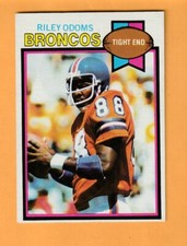 Riley Odoms Denver Broncos 1979 Topps #405 Houston Cougars Corpus Christi TX