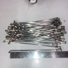 Harley Shovelhead Panhead Sportster Set di raggi 19", 205 mm. Inox