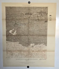 1914 Kentucky Geological Survey Map DAWSON SPRINGS Quadrangle A.M. Miller