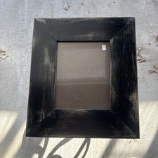 Handmade 8x10  Rustic Picture Frame -Black