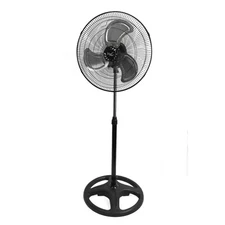 18 In. Adjustable Height Oscillating Pedestal Industrial Heavy Duty Fan | Vie