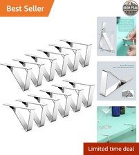 Tablecloth Clips 12 Pack Stainless Steel Picnic Table Cover Clamps Heavy Duty