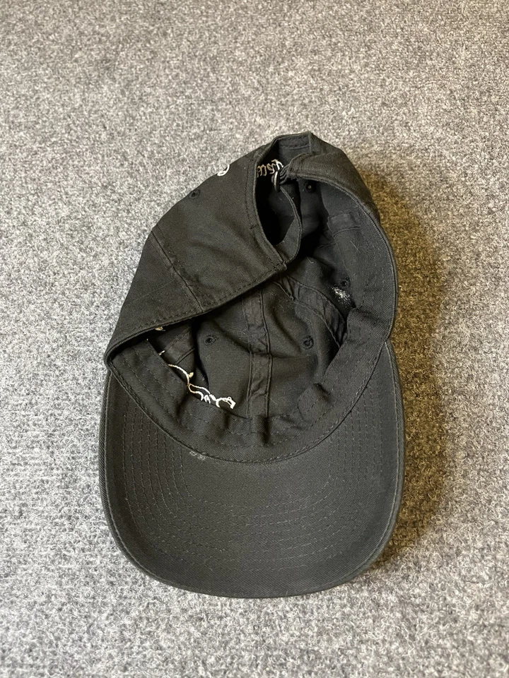 Sombrero de golf vintage Callaway para mujer talla única negro con joyas años 90 Y2K golfista correa trasera Foto 4 de 4