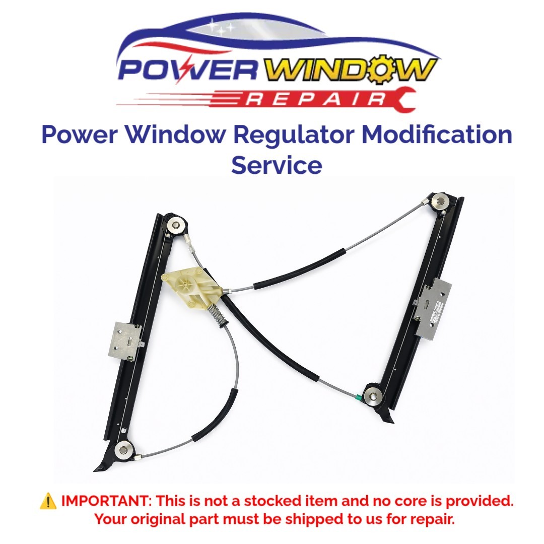 Bentley Continental GT/GTC Window Regulator Modification & Rebuild Service