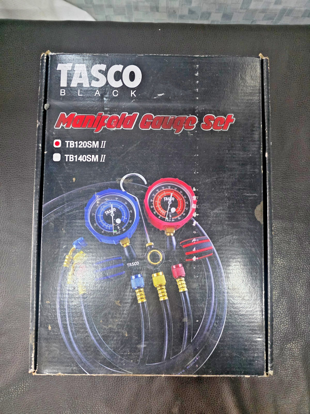 TASCO MANIFOLD GAUGE SET TB120SM 2 WITH CHARGING HOSE