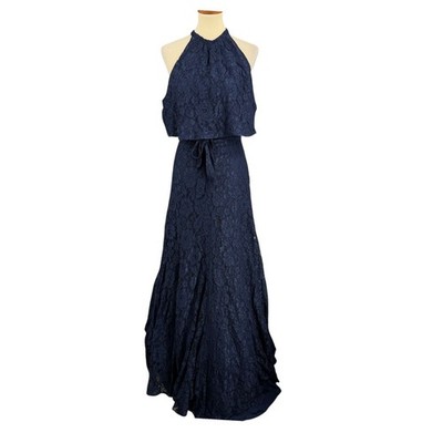 blue lace party dress Round Neckline High Low Dress, Blue Short Homecoming Production time:8 weeks If you are unsure sporty Men's Leather Dress Belts