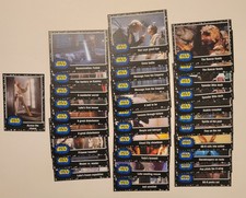 2015 Topps Journey to Star Wars The Force Awakens Lot Of 32 Black Border Cards