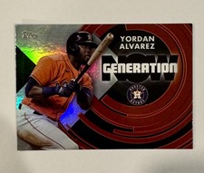 2022 Topps Series 1 - Generation Now Yordan Alvarez   #GN-15