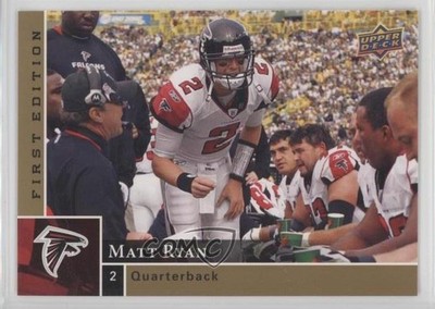 2009 Upper Deck First Edition Matt Ryan #6 2qs