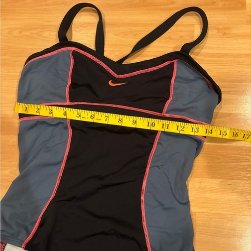 Nike Neon Pink , Black and Gray Swimsuit - Picture 6 of 7