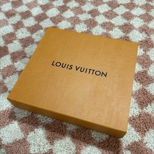 Louis Vuitton Cardboard Empty Flat Orange Gift Box for Handbag 14  X 13.5  X 3  