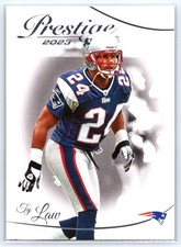 2023 Panini Prestige #203 Ty Law - New England Patriots