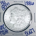 1886 BU UNCIRCULATED MORGAN SILVER DOLLAR AUTHENTIC U.S. MINT FREE SHIPPING 5627