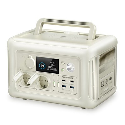 Powerstation R600 600W 299Wh LiFePO4 Reiner Sinus Notstrom 220W Solar APP
