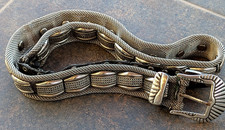 Vintage 1995 Metal Belt,Stevepunk,Harley Davidson,Rock,Metallica