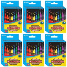 144 High Quality Crayons Premium Colors Coloring Non Toxic School Kids Art Craft