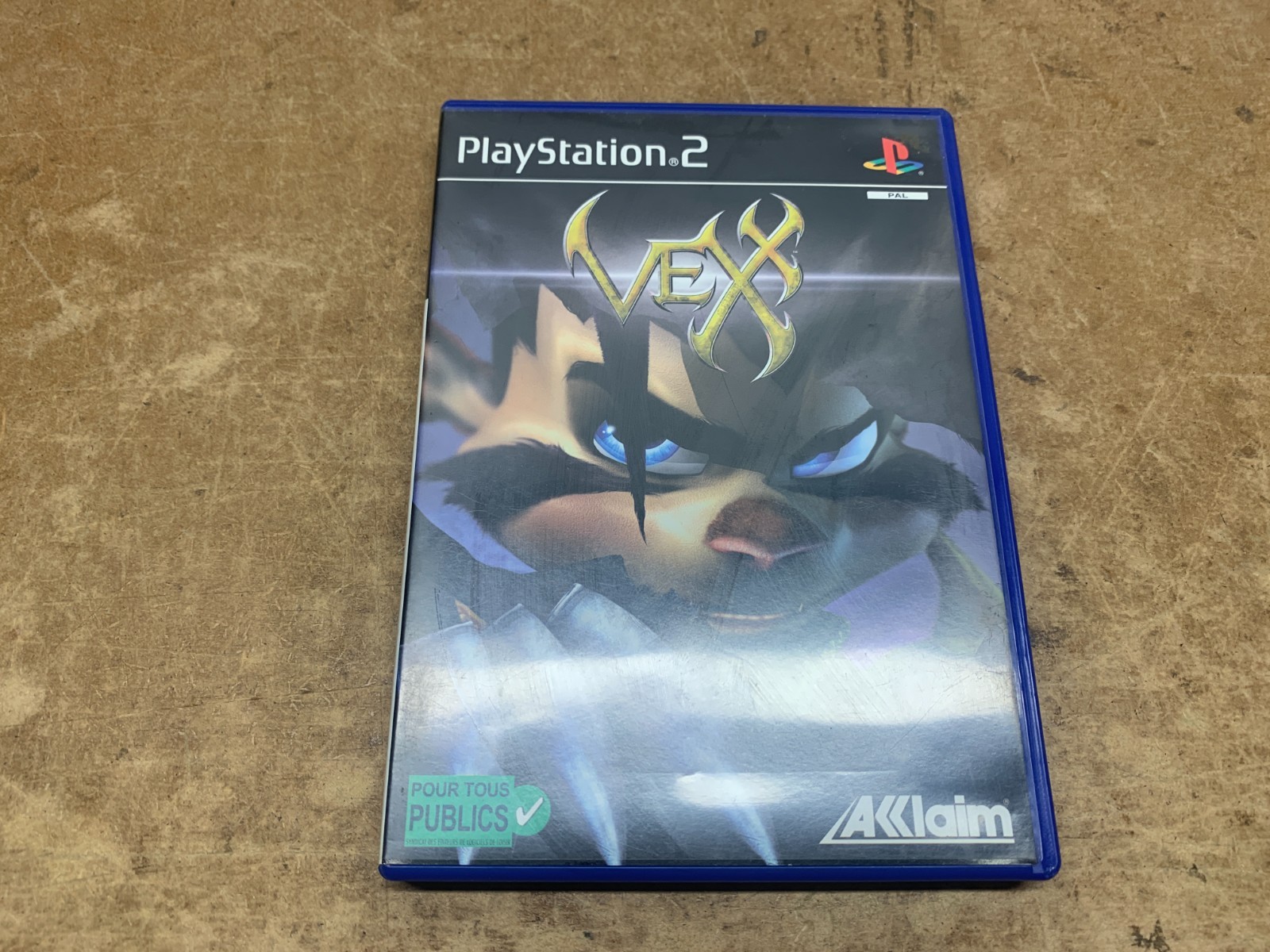 JEU SONY PLAYSTATION 2 PS2 VEXX COMPLET EN BOITE lc
