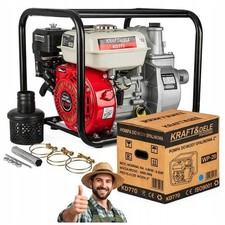 BENZIN WASSERPUMPE 5,5PS GARTENPUMPE 4TAKT MOTORPUMPE 2'' KREISELPUMPE 600L/MIN