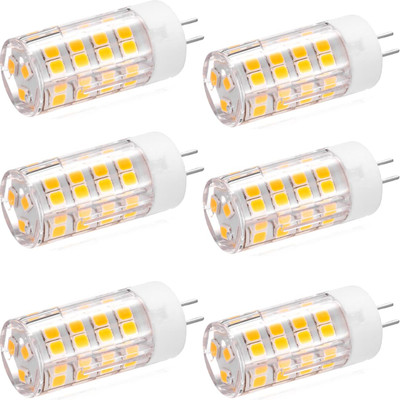 G4 LED Bulb 4W 2700K Warm White bi-pin T3 JC Type 12VAC/DC 40W Halogen Equiva...
