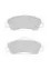 FDB4823 BRAKE PADS SET BRAKING PAD FRONT FERODO NEW OE REPLACEMENT - Picture 2 of 5