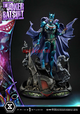 Prime 1 Studio MMDC-62S Joker Batsuit Resin Statue Figure Model Deluxe Edition