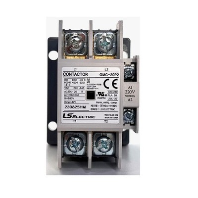 LS Electric GMC-20P2 2-pole magnetic contactor GMC Rated Current 20A