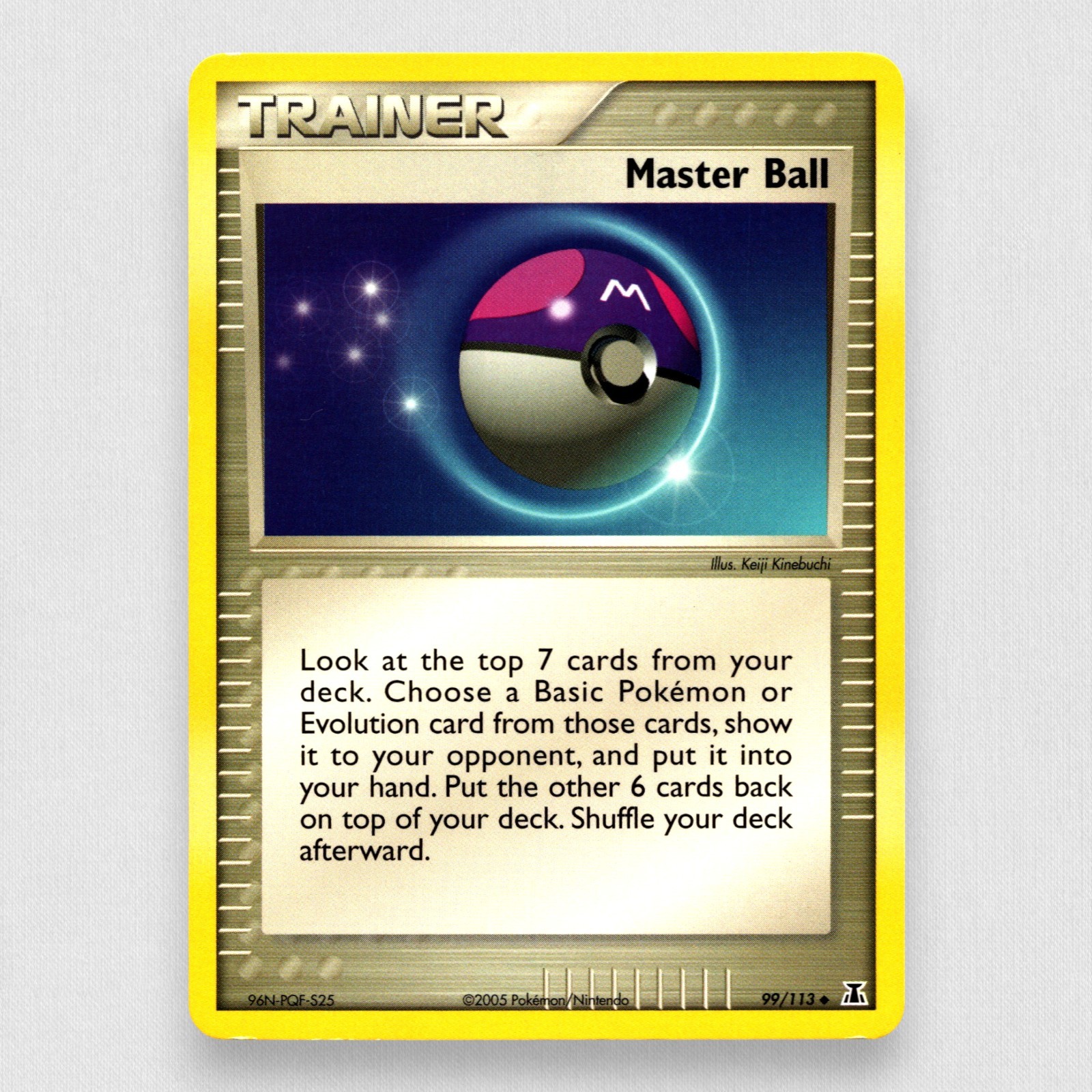 Master Ball 99/113 Delta Species Regular Pokemon TCG NM