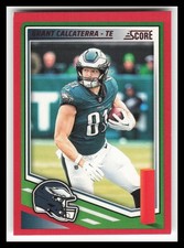 2025 Score Red #219 Grant Calcaterra