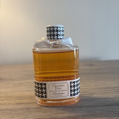Christian Dior EAU DE TOILETTE VINTAGE  DIORAMA  PARIS SIZE 2 FL OZ. 1950 s