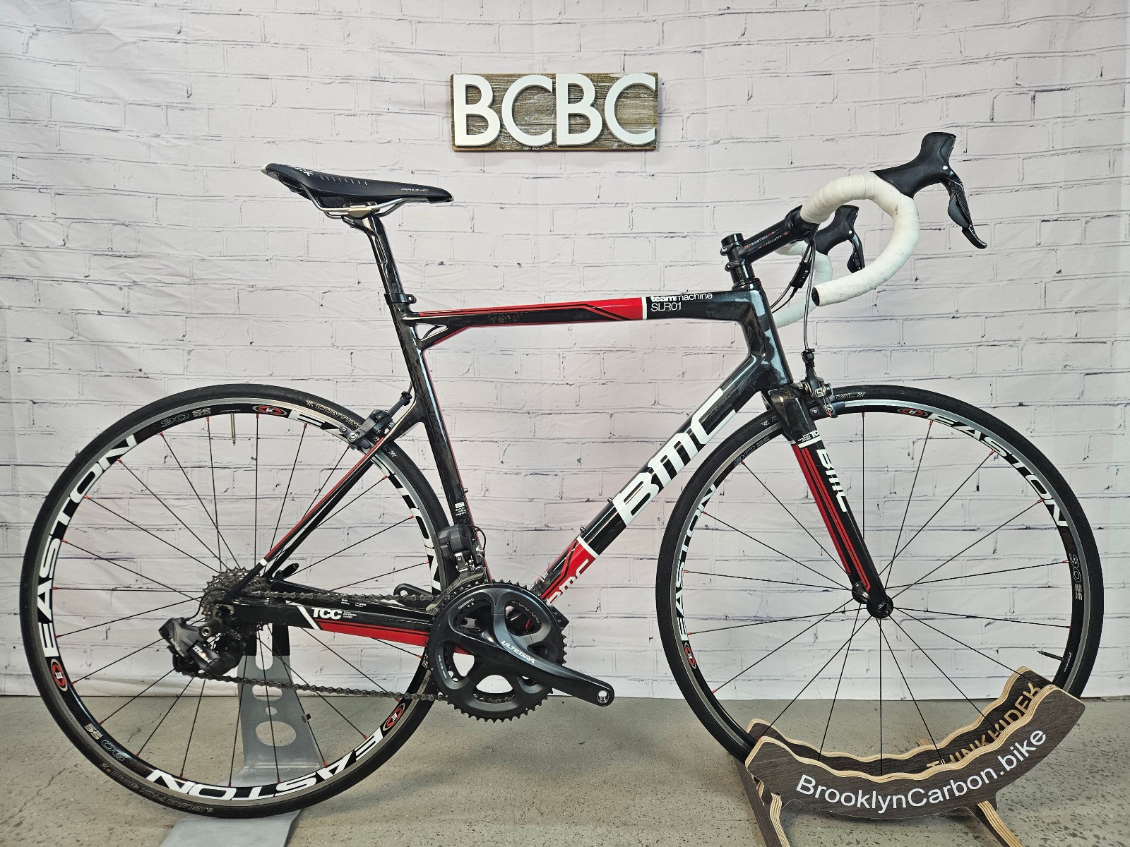 2012 BMC TEAMMACHINE SLR01 Carbon Fiber Road Bike Ultegra Di2 55cm Medium