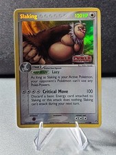 Pokemon Card Holo Rare Stamped Power Keepers Slaking 13/108, Collection LP. on eBay