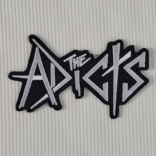 THE ADICTS Band Logo Official SMALL PATCH Embroidered