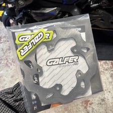 Disco freno posteriore ondulato Galfer e pastiglie freno Yamaha MT10 2017