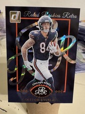 Colston Loveland 2025 Panini Donruss Rated Rookies Retro #18 Chicago Bears NFL