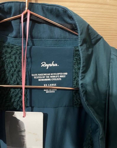 NEW Rapha Men's Pro Team Insulated Jacket Dark Green XXL - Picture 2 of 11