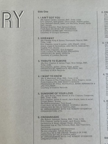 Geschichte von Eric Clapton Vinyl-Doppel-LP 1972 ATCO (SD 2-803) getestet sehr guter Zustand + Gatefold - Bild 6 von 18