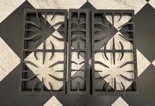 A set of 3 American Range Cast Iron Grill Grates for 30 Inch Gas Stove Models