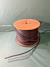 Cerro Wire RG6 Quad Shield Coax Cable – 262-1144J – 18 AWG CCS – Black