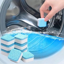 Finally Fresh Washing Machine Cleaner White Count Powder Tablets 10 Pcs