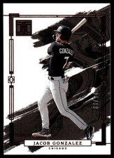 2024 Panini Impeccable Jacob Gonzalez /99 Chicago White Sox #21