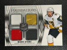 2020 Upper Deck The Cup Foundations Mark Stone 37/49 Game Used Jersey 