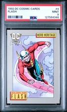 1992 DC COSMIC CARDS 4 FLASH PSA 9