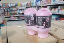 MOD 2 Pack Pet Wipes for Dogs and Cats, Fresh Scent, 100 Wipes Travel Size.