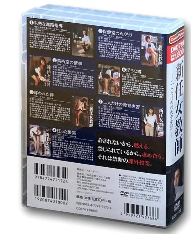 New Female Teacher Drama Complete DVD Box Set ACC-122 Japan School Story - Image 2 of 4