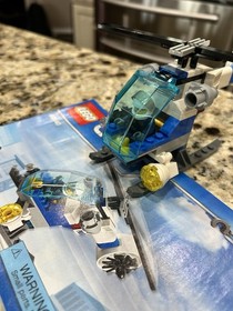 LEGO CITY Bulldozer Break-in (60140) Manuals & Extras Police Bank Helicopter EUC