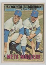 1967 O-Pee-Chee Ed Kranepool Ron Swoboda #186 07vd