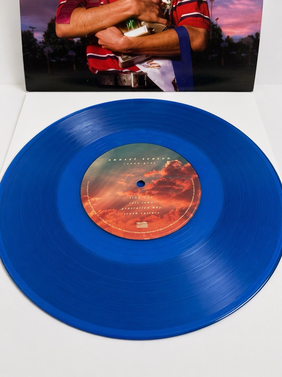 Conan Gray Sunset Season 10” Blue Vinyl First Pressing EP Limited